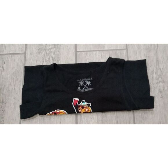 MENS RIOT SOCIETY DINOSAUR BEAR SLEEVELESS BLACK T-SHIRT SIZE S unique aztec - Picture 6 of 6